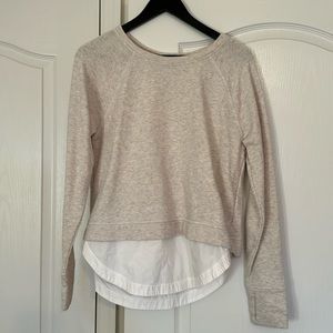 Women’s Mixed Media Athleta Sweatshirt